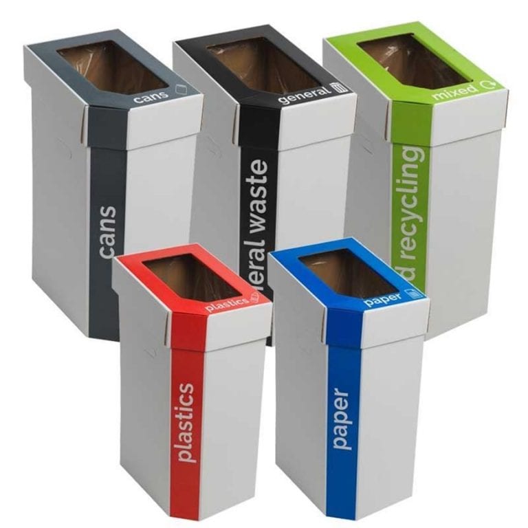 Cardboard Recycling Bins Storage Systems and Equipment