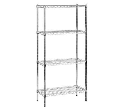 Stainless Steel Chrome Wire Shelving