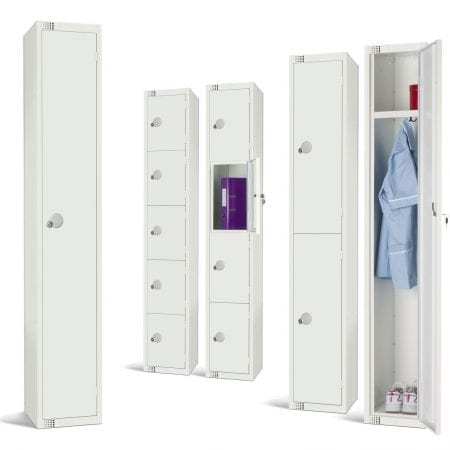 White Lockers