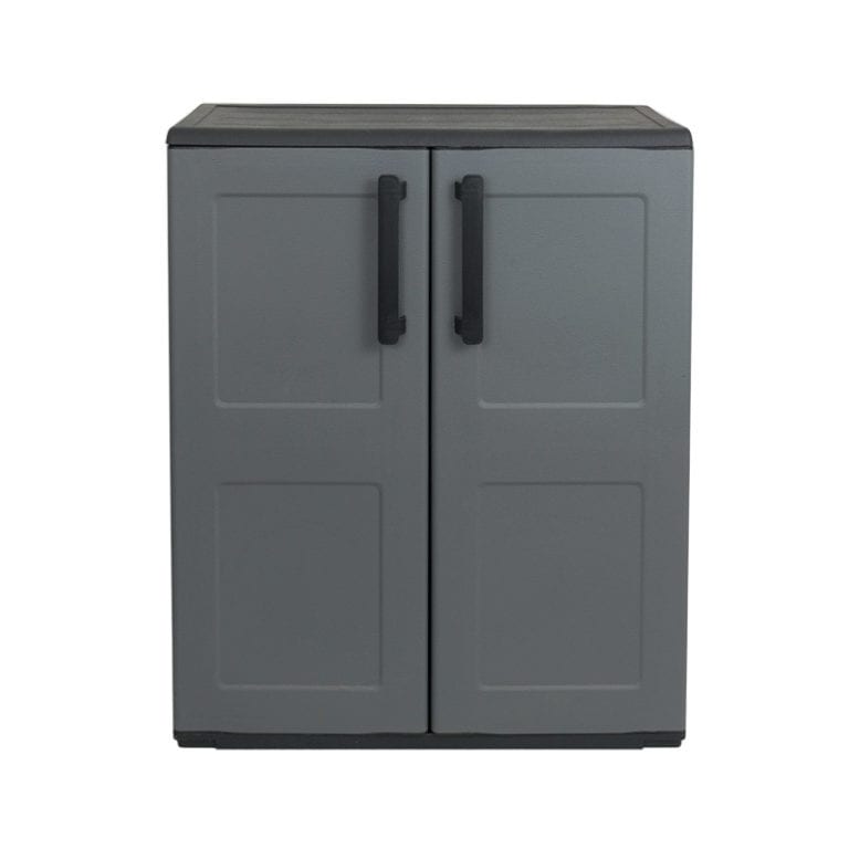Plastic Utility Cupboard Double Door 1 Shelf - Storage Systems and ...