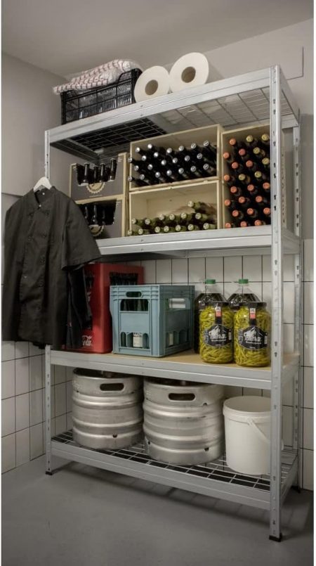 Value Outdoor Mesh Shelving 1800 x 900 x 450 - Image 4